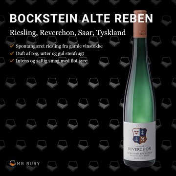 2019 Ockfener Bockstein Alte Reben, Weingut Reverchon, Saar, Tyskland